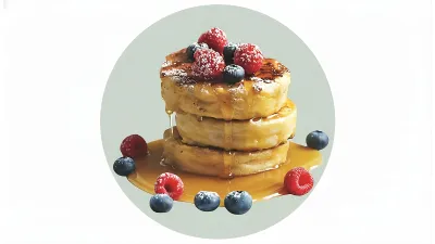 Perfectly toasted, golden flap-jacks