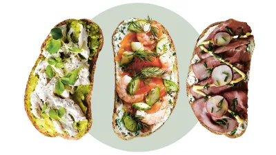 Open Sandwiches and Healthy Toasted Sandwiches